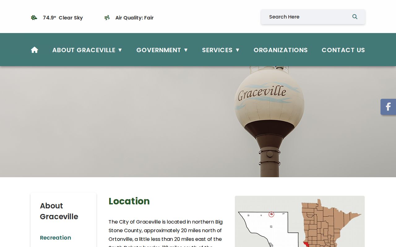 Graceville court records and city location information