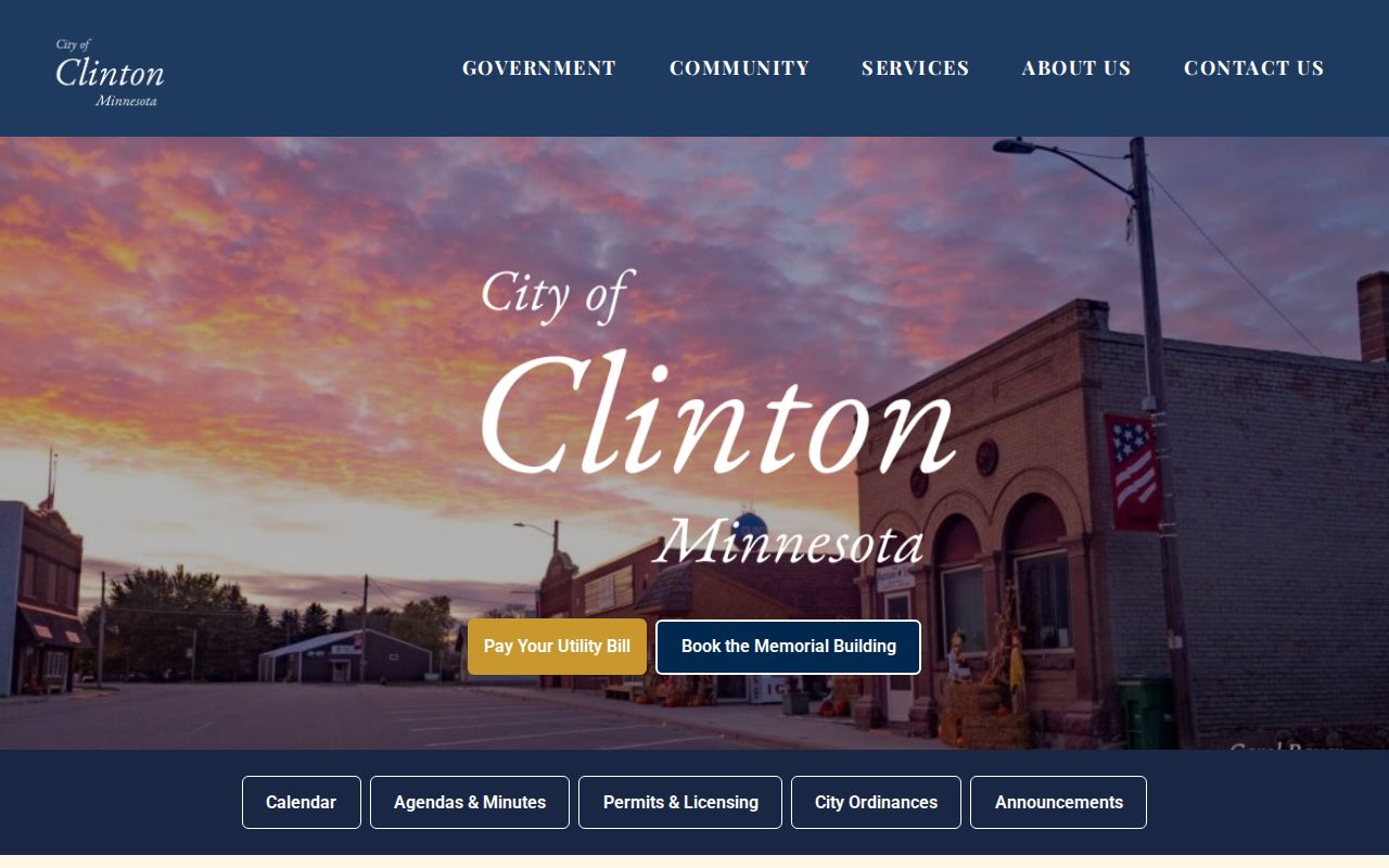 Clinton court records city hall information